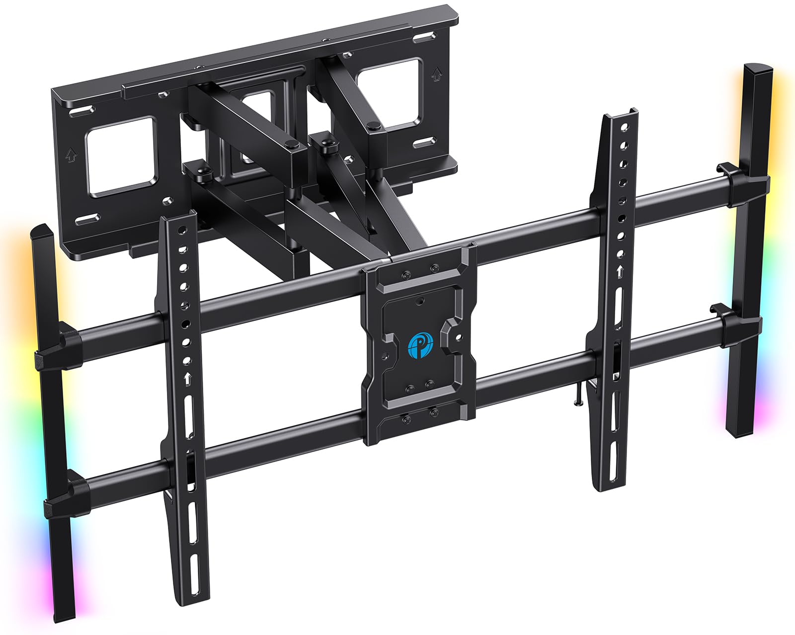 Pipishell Full Motion TV Wall Mount for Echo Show 21/15 and 13-43 Inch Flat Curved Screen TVs & Monitors, Max VESA 200x200mm up to 44lbs, TV Mount Wall Bracket with Rotation Swivel Tilt Extension — Amazon image 19