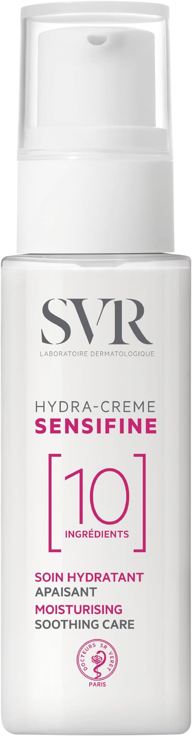 Sensifine Hydra Face Cream. Moisturizing Soothing Care For Normal To Dry Dehydrated Skin. Fragrance Free Moisturizer With 96% Ingredients Of Natural Origin. 24hr Comfort And Hydration, 1.3 Fl.oz.