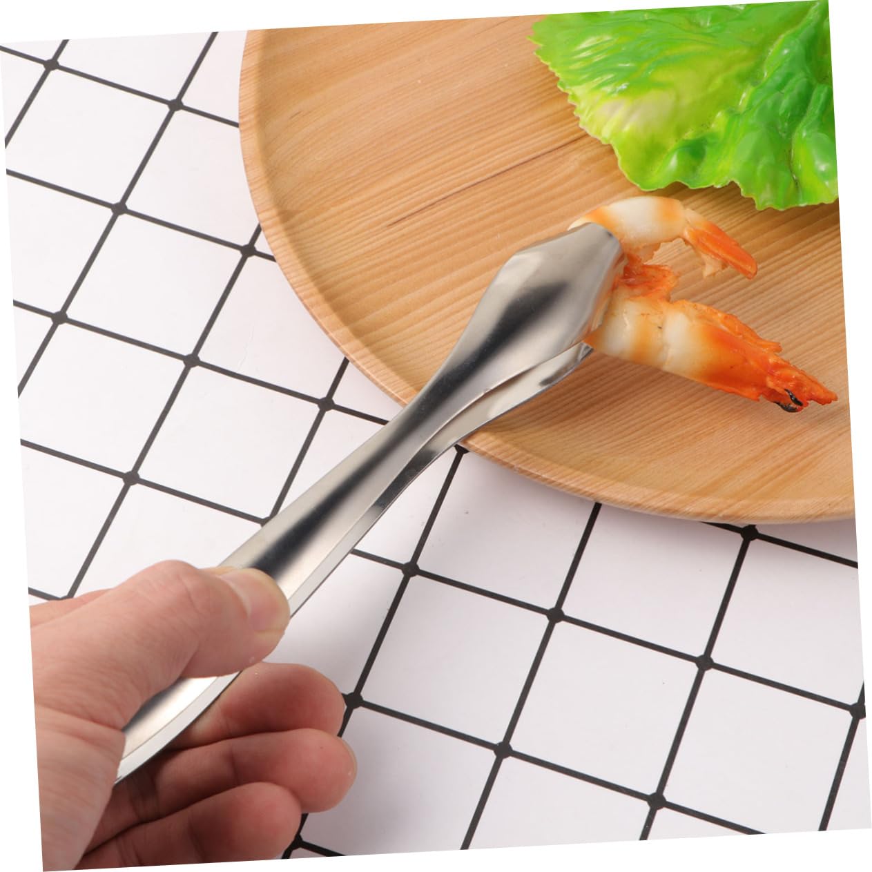 PRETYZOOM 6pezzi Pinze Per Ghiaccio Acciaio Inossidabile Utensili Da Cucina Per Servire Zollette Di Zucchero Cubetti Di Ghiaccio e Snack Feste Matrimonio o Buffet