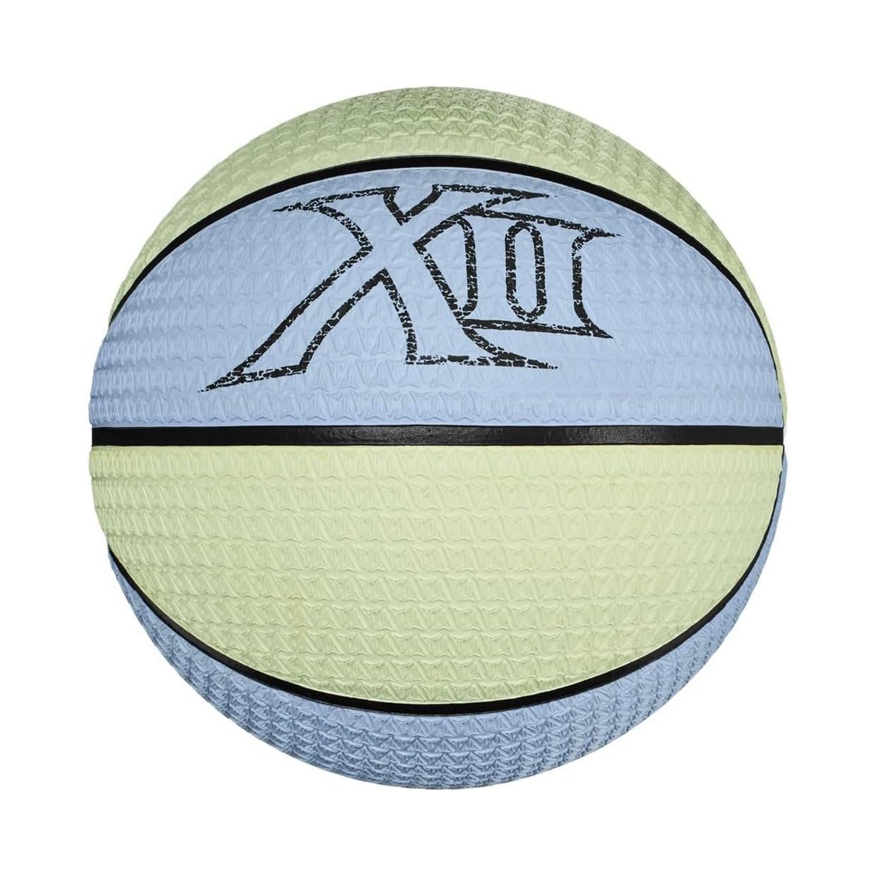 Nike Playground Basketball 8P Ja Morant – Outdoor Street Basketball Ball – Durable Training Basketball – Delivered Deflated, Volt Tint/Cobalt Bliss/Volt Tint/Black, 7