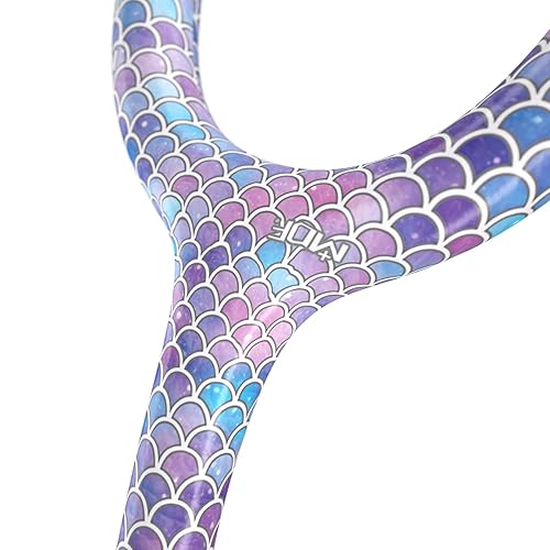 Miniatura 3 de MDF797TBMRG - Estetoscopio de cardiología titanio ligero adulto doble cabeza tubo de sirena bebé pecho de oro rosa MDF797TBMRG