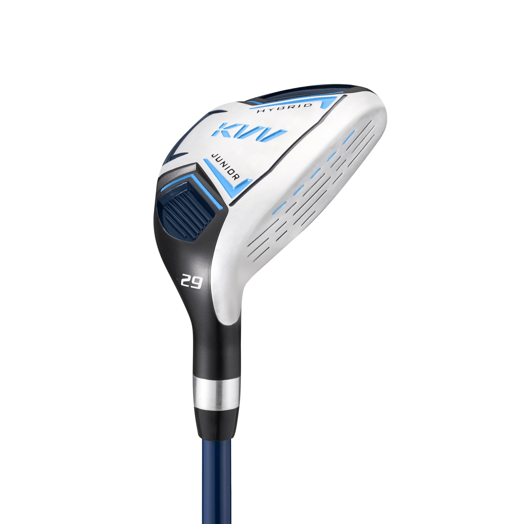 kvv junior golf club for kids ages 3-5/6-8/9-12, individual right handed driver, fairway, hybrid, irons, wedge & putter for girls & boys, perfect for young golfers