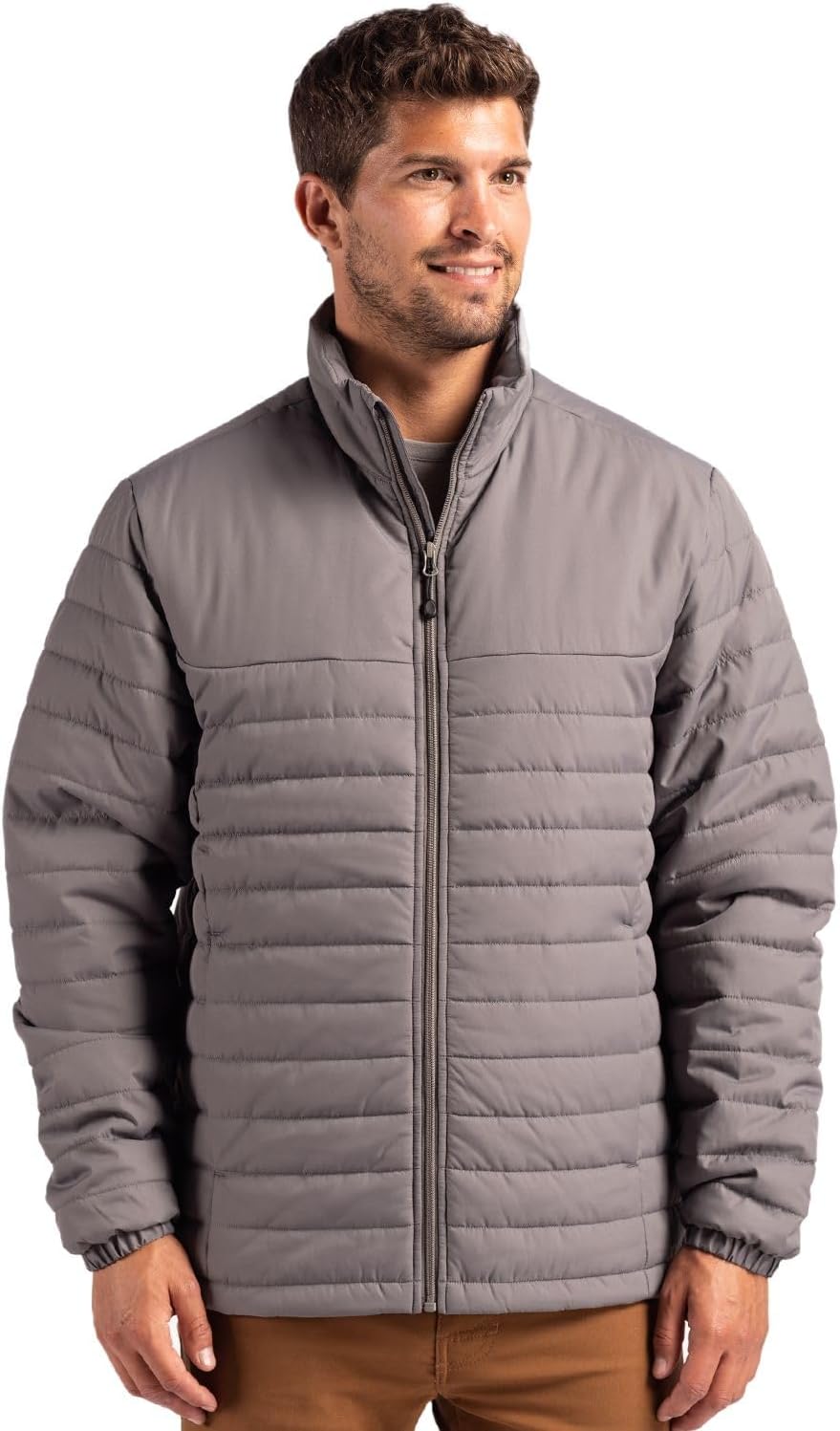 Clique Elevation Eco Full Zip Mens Puffer Jacket