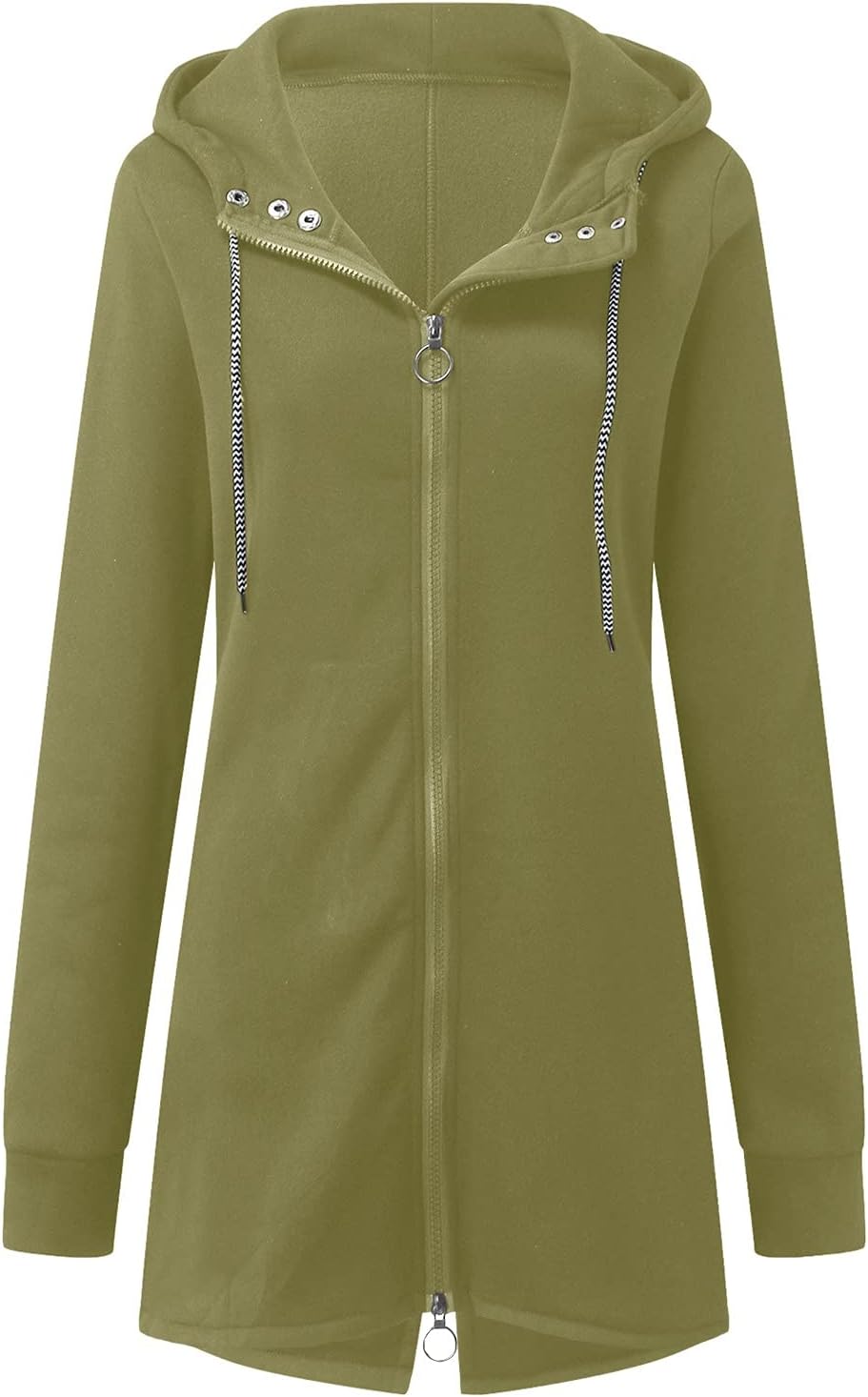 Ｕｍｏ] ベンチコート レディース 冬 ロングコート フード付き ダウンコート ロング ダウンジャケット ロングダウン コート ア ロングコート 厚手  ベンチコート 膝下 ダウンコート 中綿 レディース ロングダウンコート 冬 防寒 防風 暖かい 着痩せ フード付き 中綿コート ... 女性無地コートプラスサイズオープンフロントスウェットシャツ秋冬フード付きジッパースリムジャケット ダウンコート レディース 冬