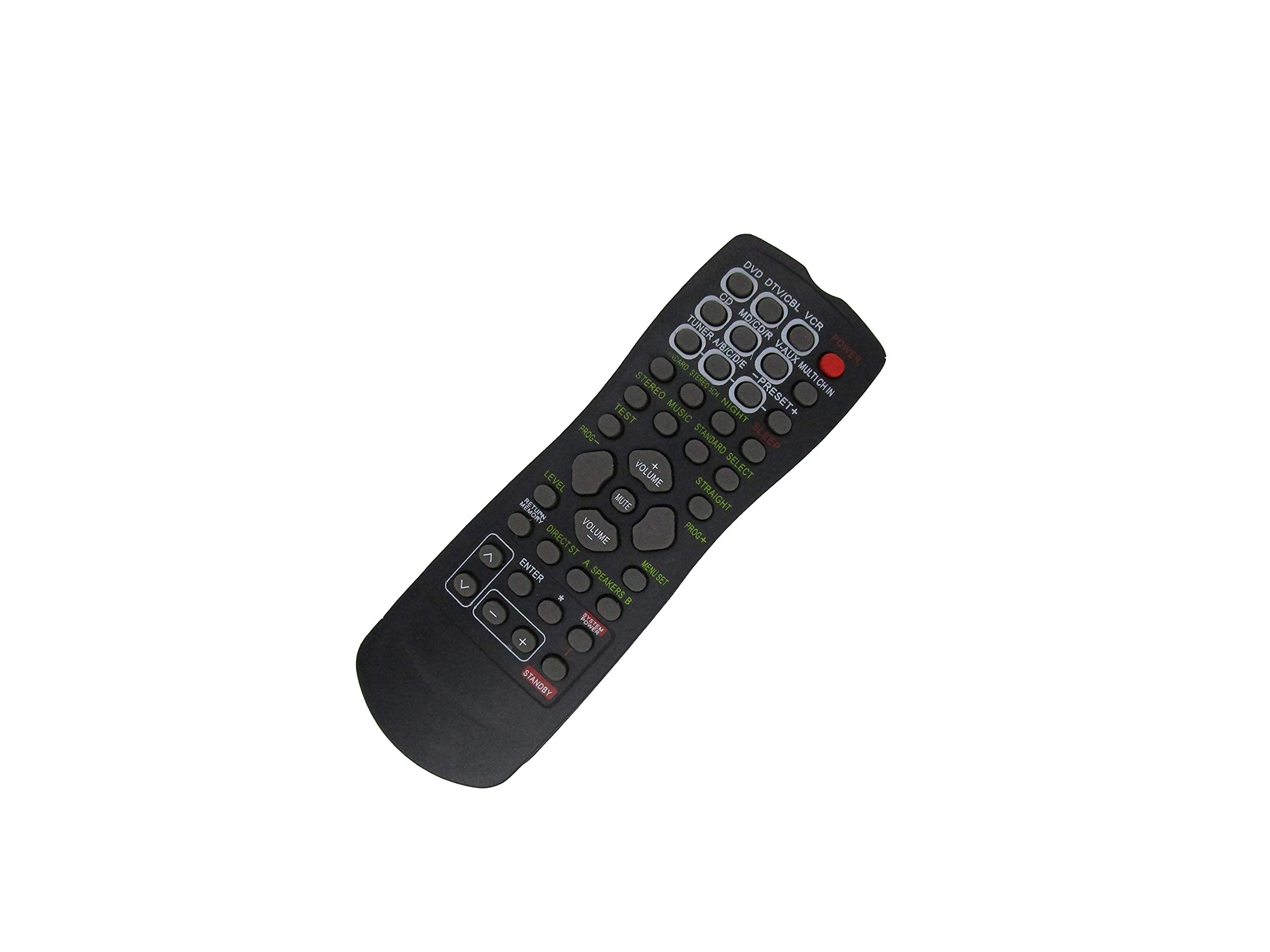 Replacement Remote Control for Yamaha DSP-AX640 HTR-5660 RX-V640 V640RDS HTR-5635 YHT-340 HTR-5760 RX-V650 AV A/V Receiver