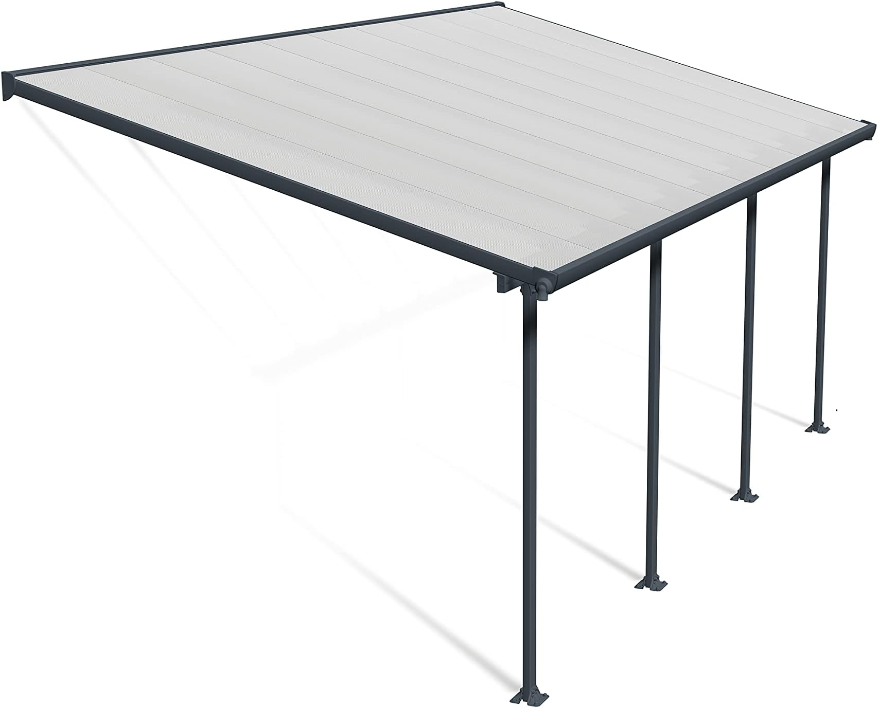 PalramCanopia Feria 10' x 20' Patio Cover - Gray
