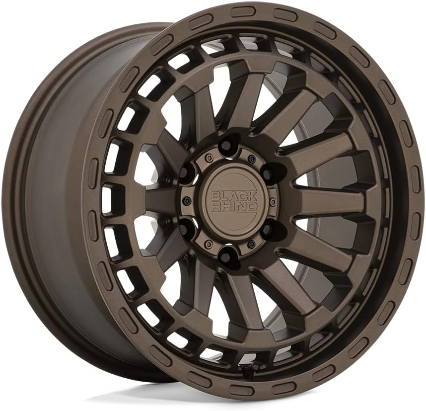 Black Rhino Hard Alloys RAID 18X9.5, 6X5.5, 4.54, -18mm MATTE BRONZE - 1895RAD-86140Z12