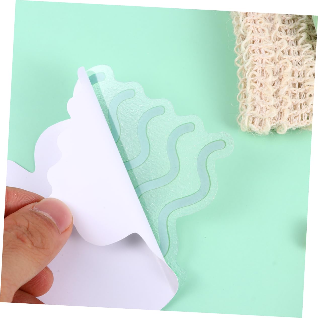 PRETYZOOM 40 Piezas Anti-calcomanías Cocina Antideslizante Pegatinas Piso Pegatinas calcomanías Antideslizantes para bañera Pegatinas para bañera Dibujos Animados Pegatinas Antideslizantes