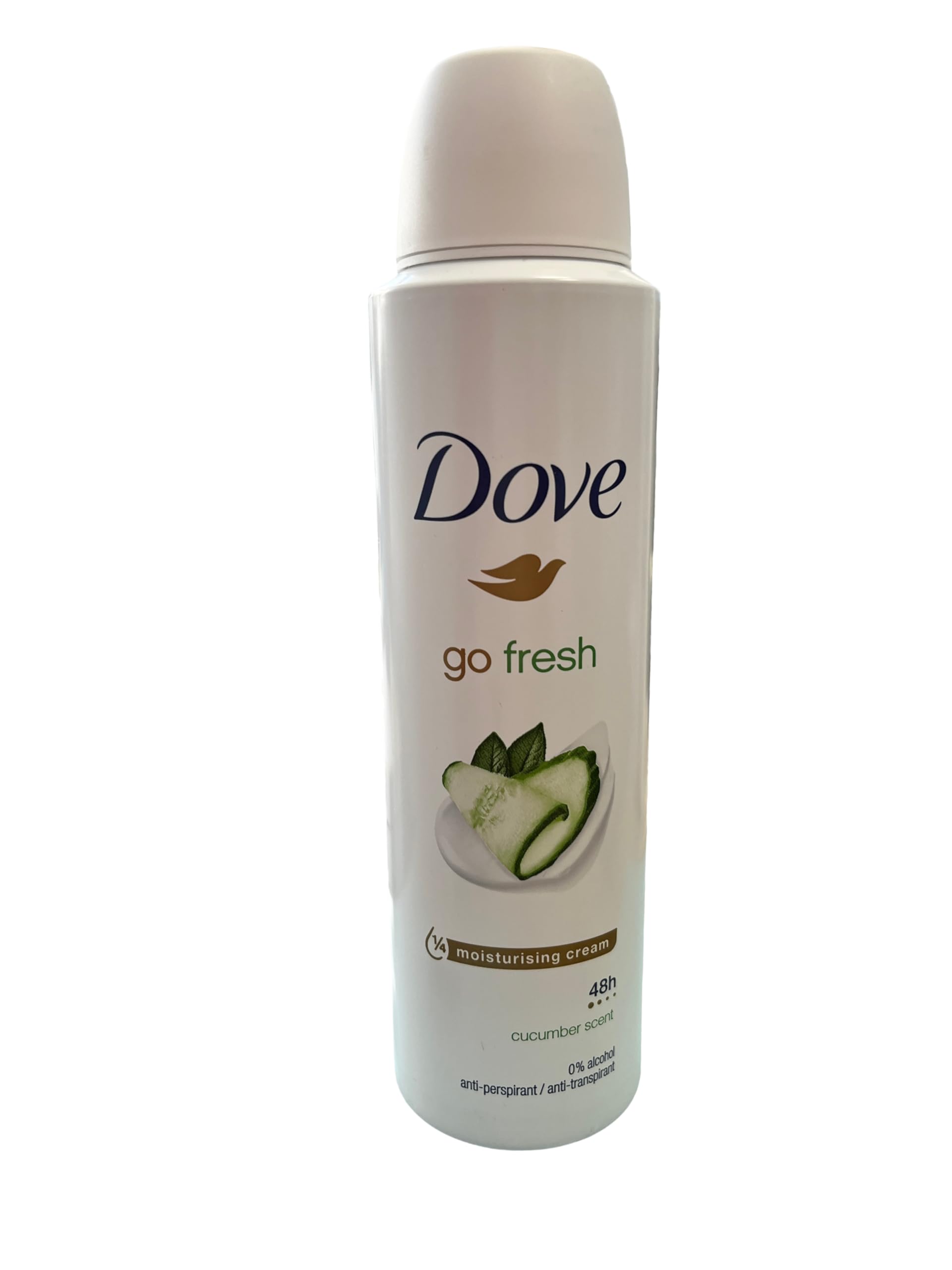Dove Go Fresh Cucumber - 6 deodorante spray da donna, 150 ml