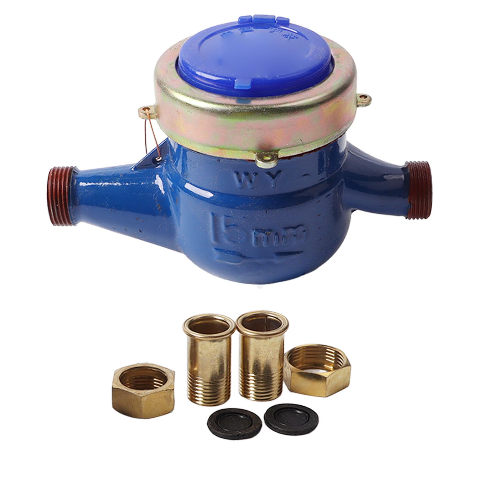 Misuratore dell'acqua Monitoraggio remoto Transmissione magnetica DN15 Messore di flusso dell'acqua fredda per uso domestico e industriale