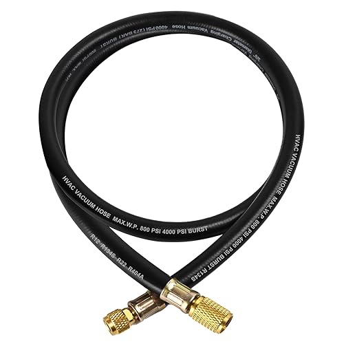 Upgraded HV1S 3/8″ Heavy Duty Charging Vacuum Hose, 3/8" to