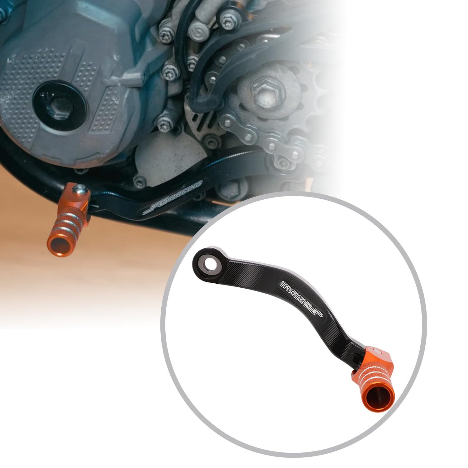 Leva Cambio T4TUNE 084234 In Carbonio Compatibile Con Minarelli AM6