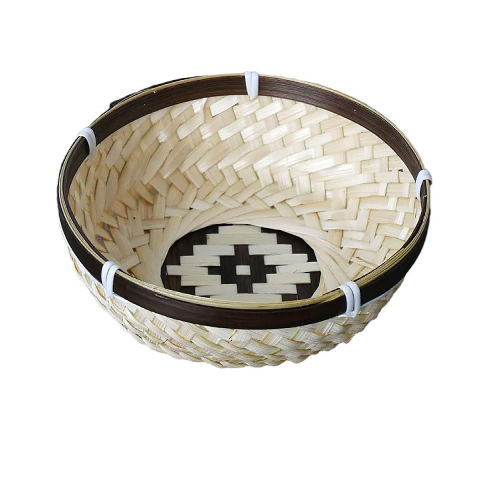 Tsophreniq Basket Box Multipurpose Picnics Food Bread Storage Baskets Hand Woven Bin Decorative Baskets Box Picnics Food Bread
