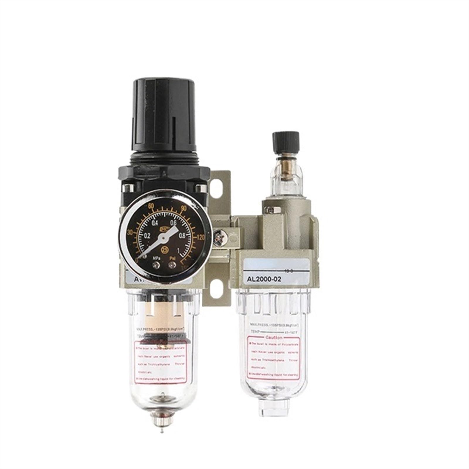 Régulateur de pression compresseur anti-corrosion pour bloquer l'eau et l'huile