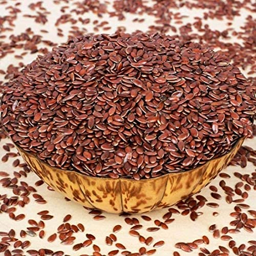 Image of Go Vegan Flax Seeds 250g - Fibre Rich Alsi Seeds, Raw Flax Seeds