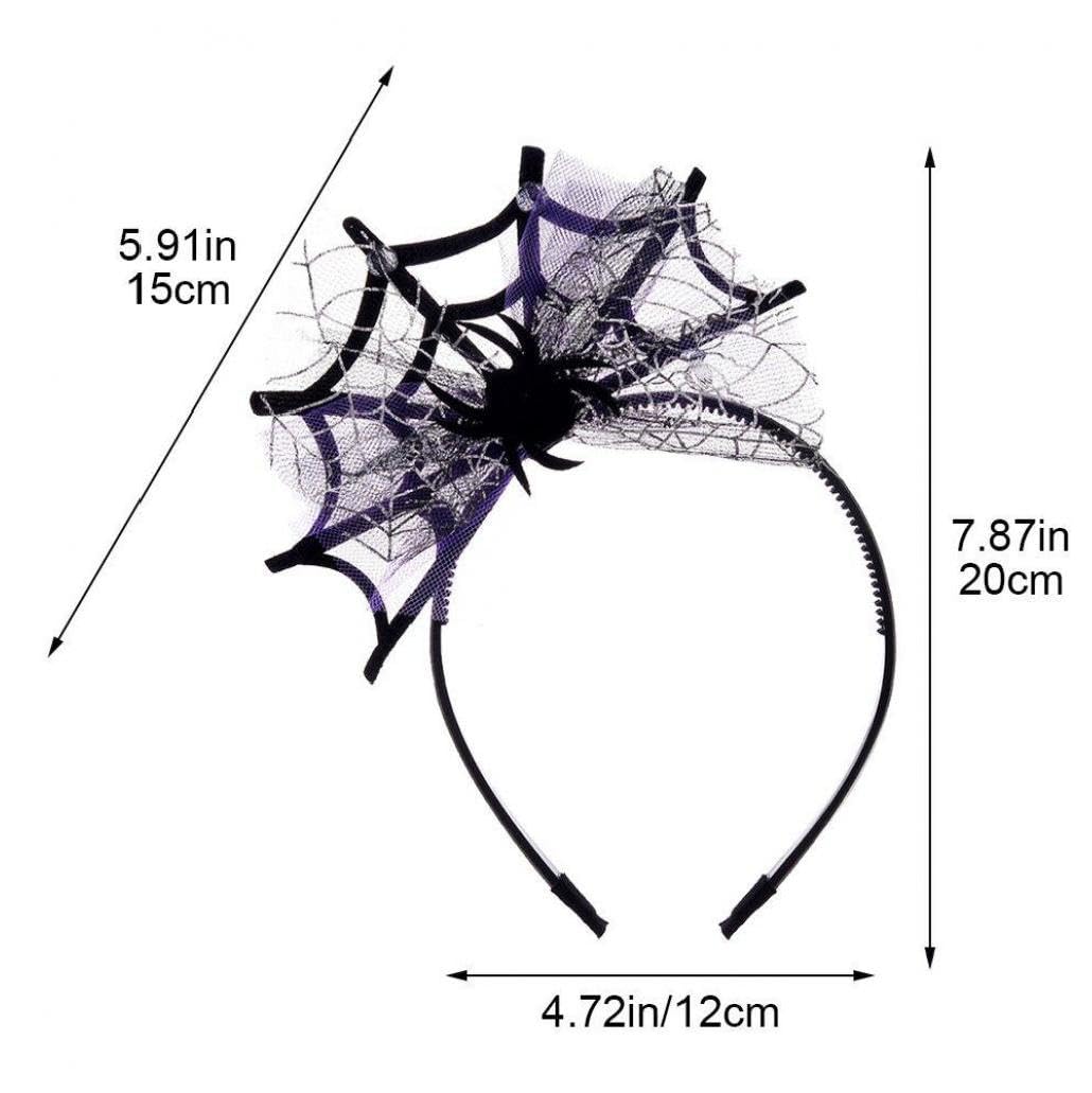 Amazon.co.jp: カチューシャ 蜘蛛の巣 悪魔コスプレヘッドバンド
