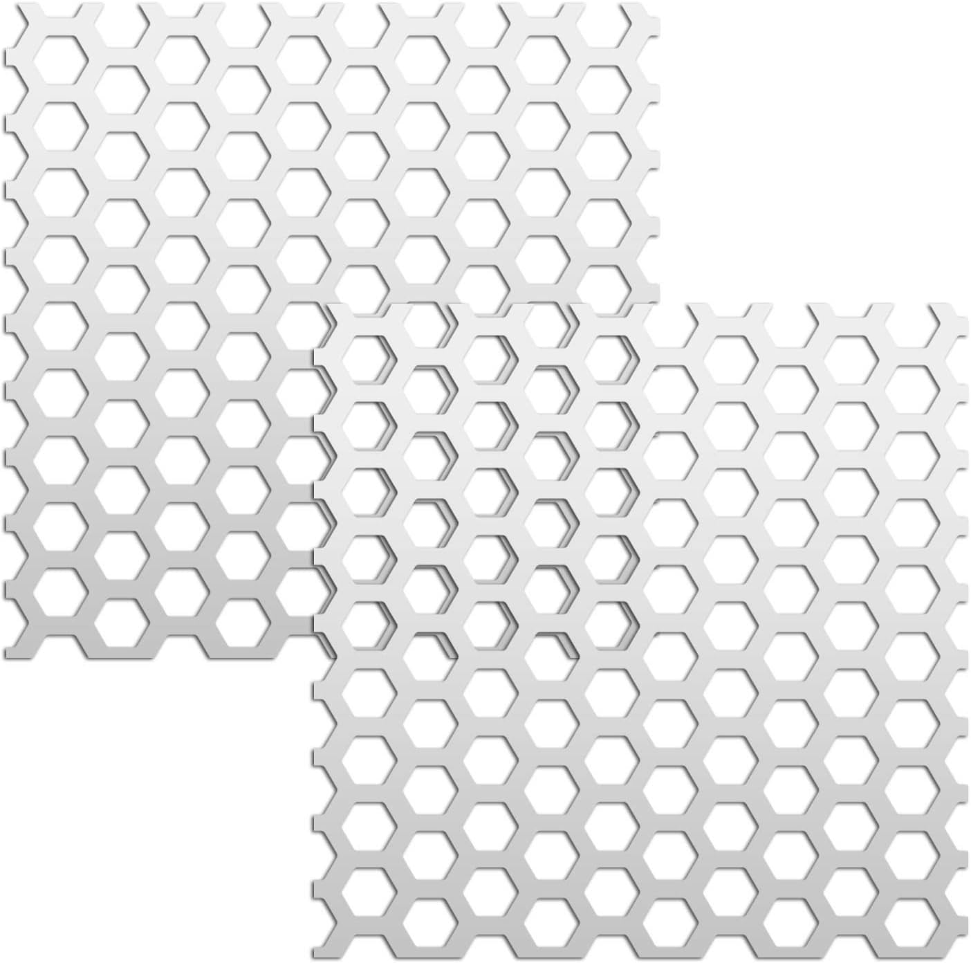 Sunshane 2 Pack 4 Inch Dryer Vent Grill Bird Guard Insert Stop Birds Nesting in Bathroom Exhaust Vent and Dryer Vent