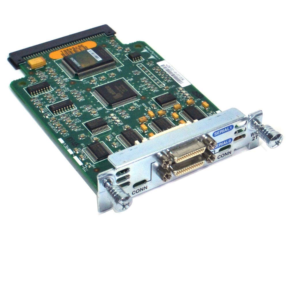 Amazon.com: Cisco WIC-2T 2-Port Serial WAN Interface Card (Renewed