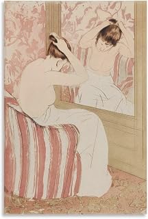 The Coiffure by Mary Cassatt Gifts Canvas Painting Poster Wall Art Decorative Picture Prints Modern Decor Framed-unframed 20x30inch(50x75cm)