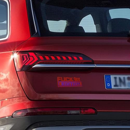 Miniatura 41 de Fuck IT Edition - Emblema para exteriores de automóvil, calcomanía 3D, emblema Fuck-IT Edition, calcomanía 3D para guardabarros, calcomanía de Azul