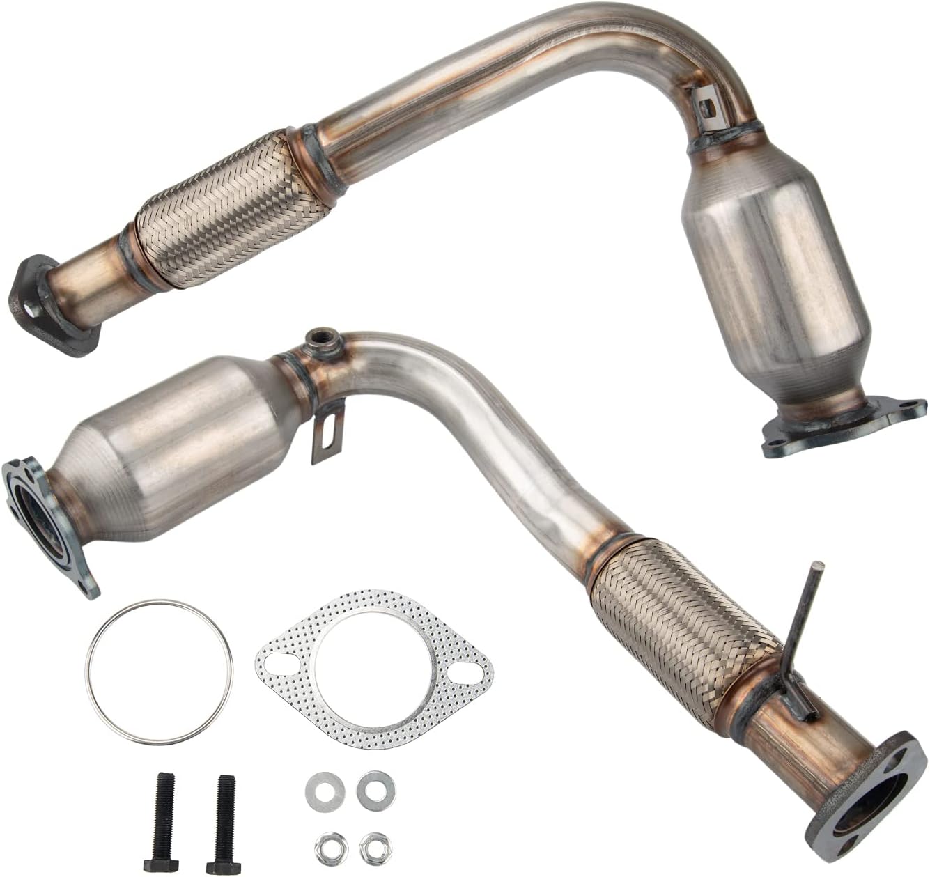 2PCS Catalytic Converter For 2010-2017 Chevy Chevrolet Equinox GMC Terrain 2.4L - Foto 6