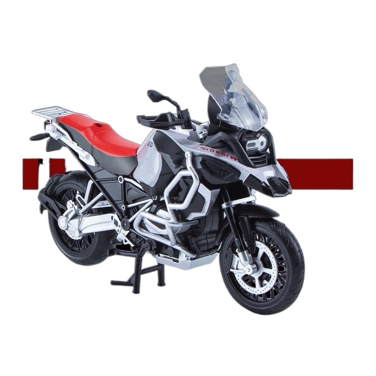 SEYXF Motorbike Toy for BMW R1250 GS Alloy Motorcycle Model Light & Sound Effect Diecast Toys Gift Collection 1/12 Scale