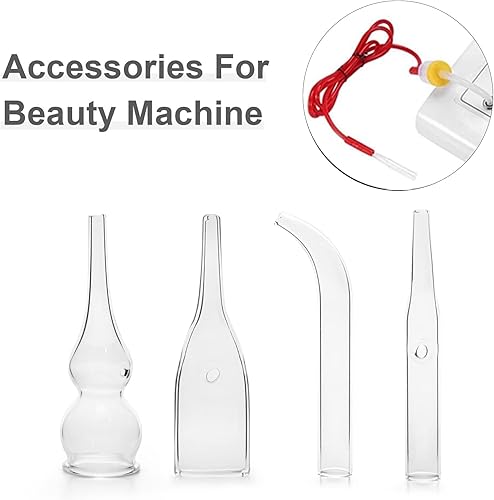 Miniatura 6 de Elitzia Cuatro tipos de tubos de vidrio absorbente de puntos negros Accesorios de máquina de belleza de uso múltiple 10Set del mismo tipo ETD215SA