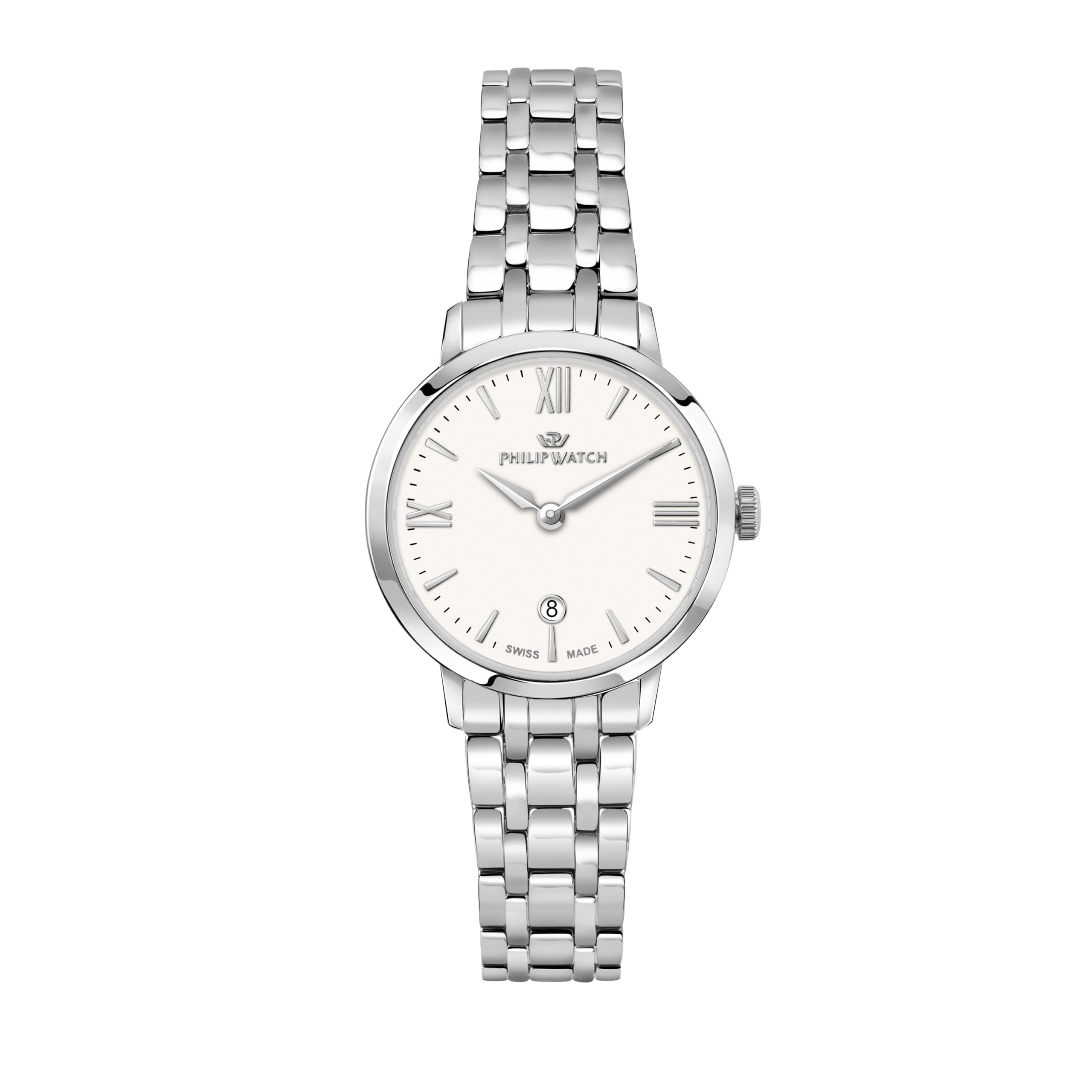 Philip Watch AUDREY Orologio Donna Tempo e data in Acciaio - R8253150514