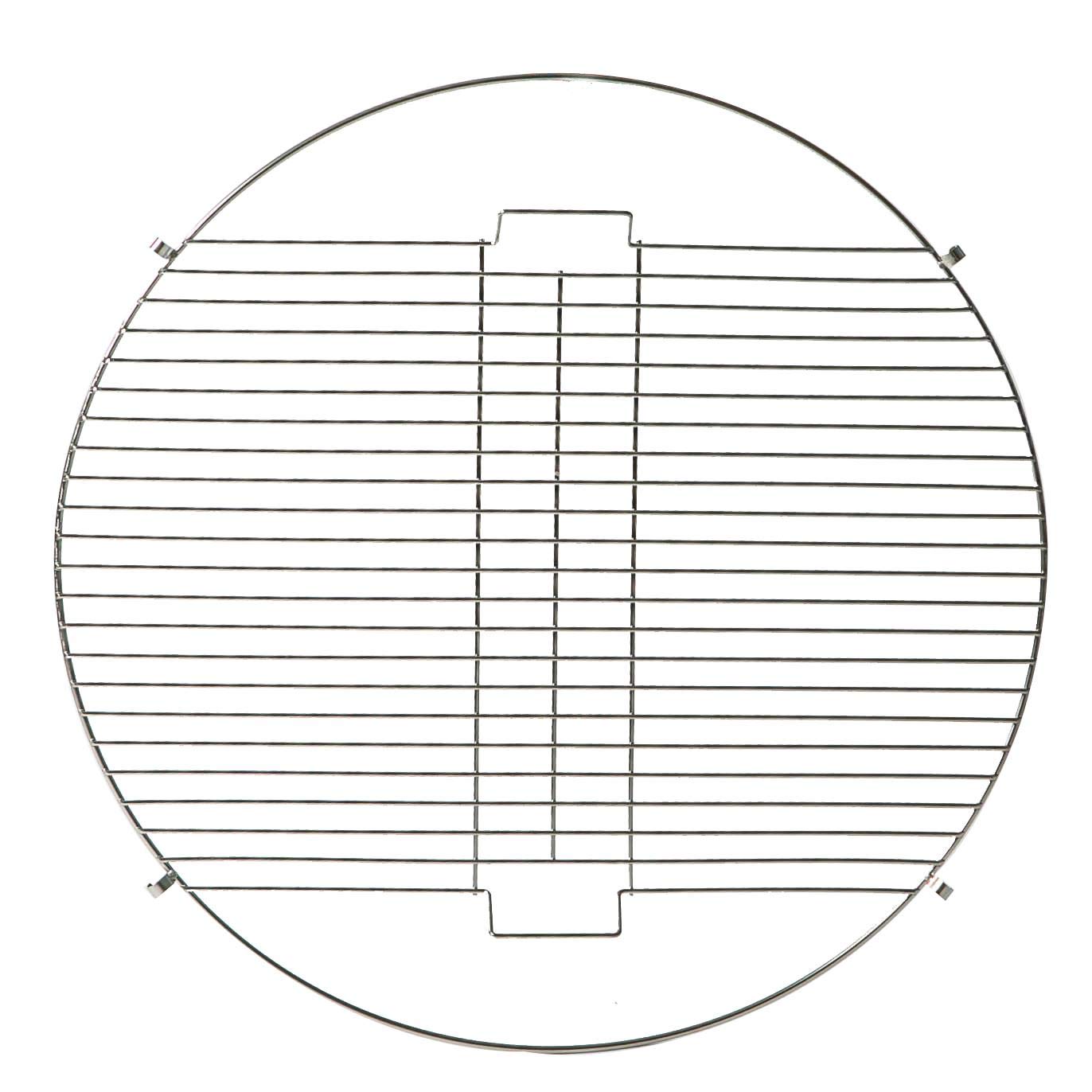 Round Firepit Grill - Large Classic Industrial Style Round Metal Grill - - 48.5cm