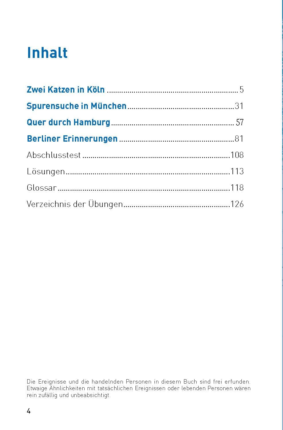 Zwei Katzen in Köln: Deutsch als Fremdsprache (DaF) A1