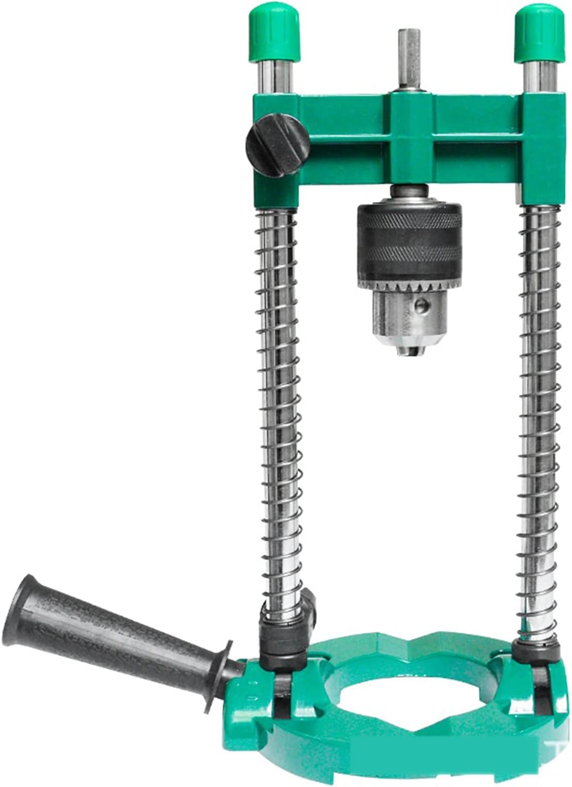 0-45 Degree Adjustable Angle Drill Stand, Portable Drill Press Drill Guide Mobile Drill Stand