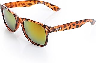 نظارة شمسية أنيقة و عصرية للجنسين - عدسات مرأة لرؤية مثالية مريحة - حماية من الاشعة الضارة UV