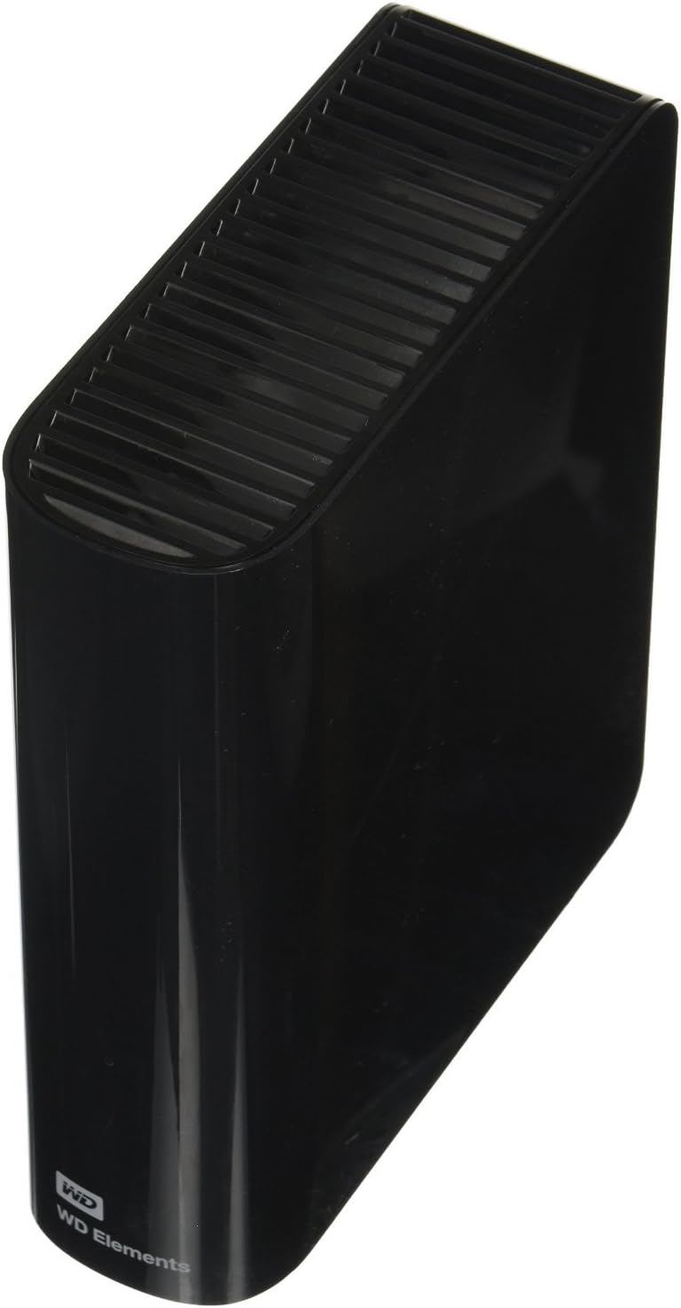 Wd Elements Desktop - Hard Drive - 5 TB - USB 3.0, Black (WDBWLG0050HBK-NESN)