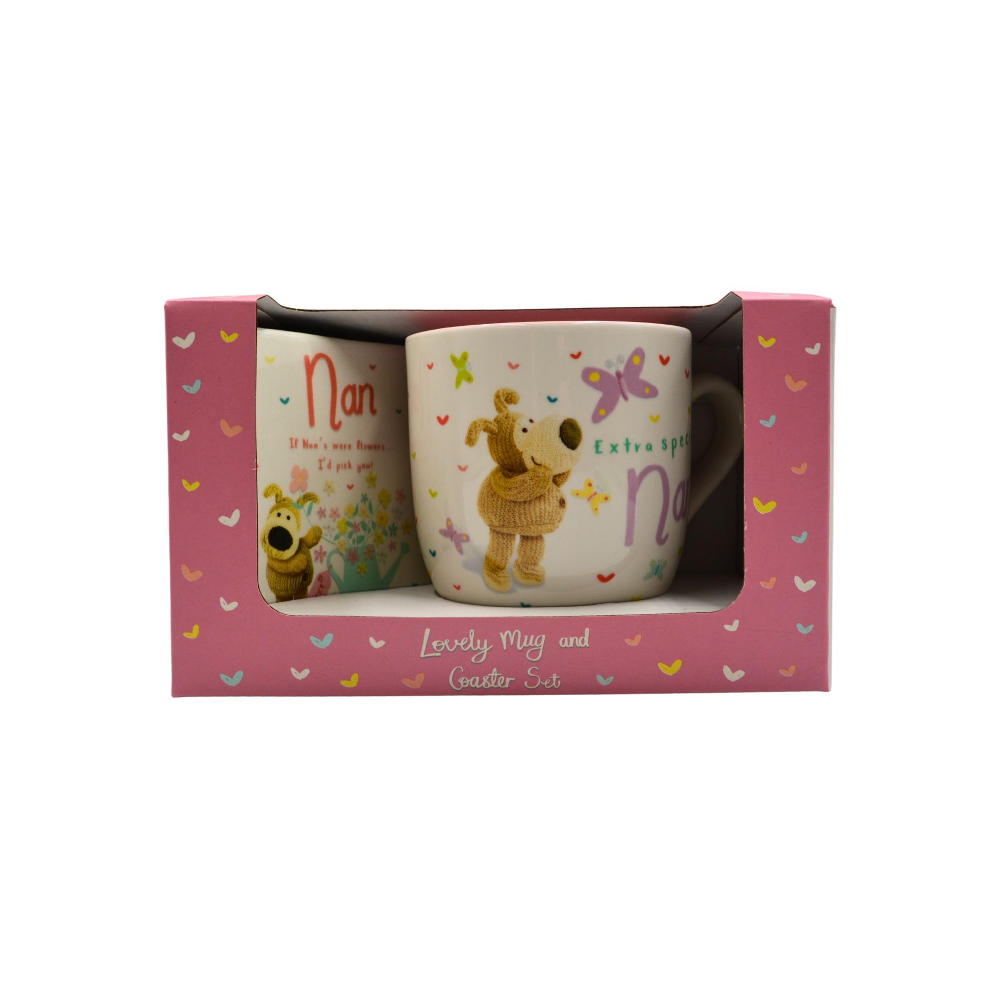 Boofle Extra Special Nan Mug & Coaster Gift Set Nan-Tastic Love! Gift Idea
