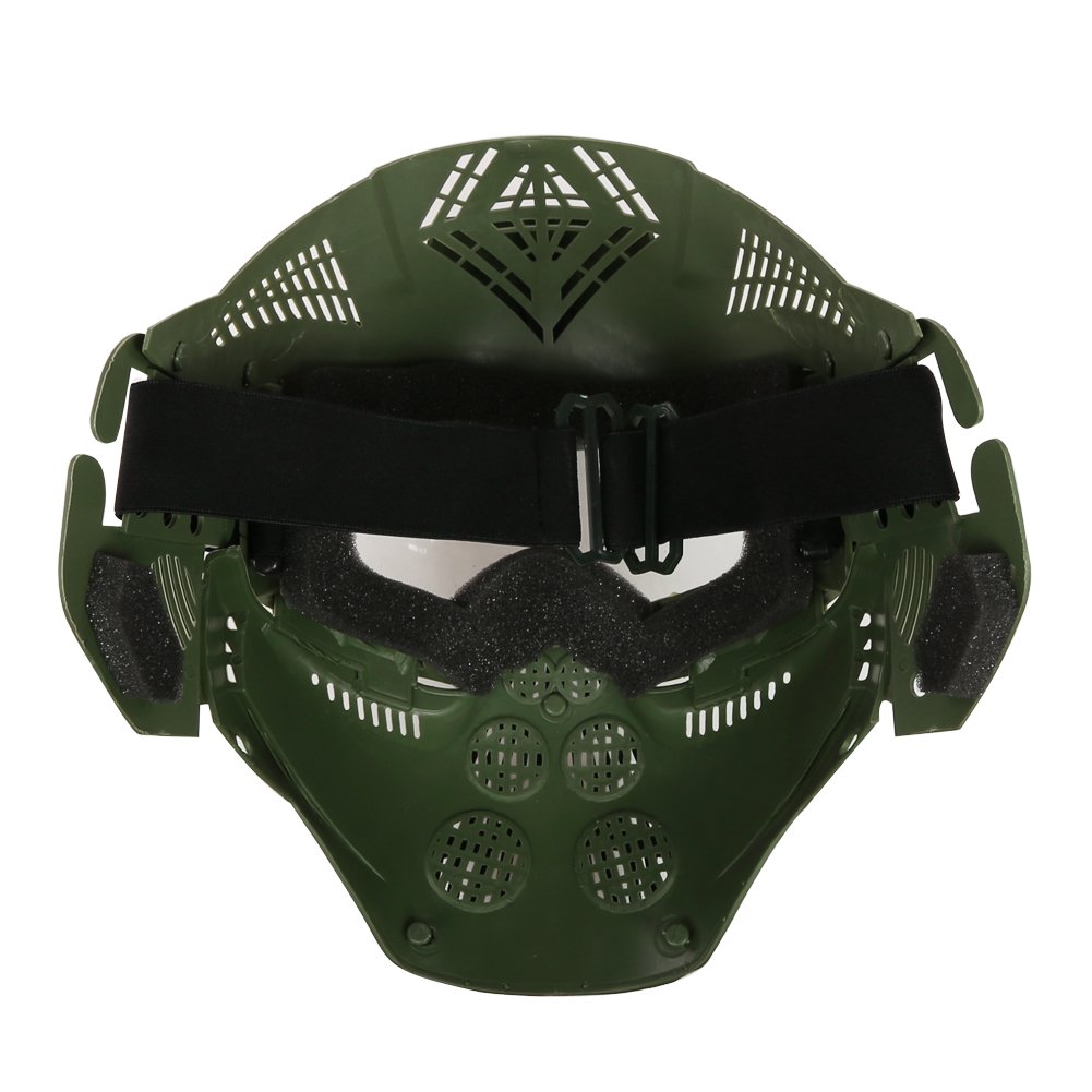 Maschera Softair Maschere Paintball Airsoft Tattico Full Face Protettiva Gear Mask Halloween Costume Accessori