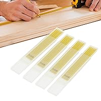 Vista 5 de Garosa HB - Juego de 24 repuestos de lápiz de carpintero sólido de 0.110 in, grafito mecánico con agujero profundo, repuesto para dibujos