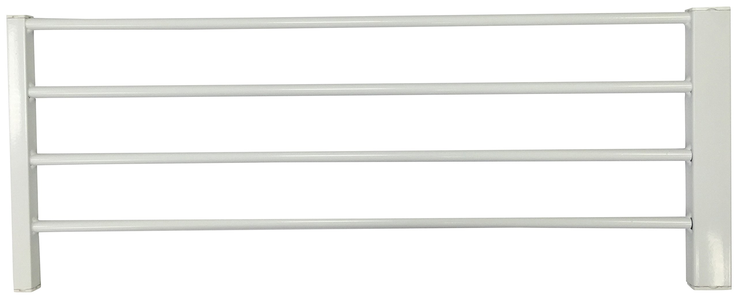 Noma Erweiterung für Treppenschutzgitter ausziehbar für Baby, Kinder & Hunde mit Softclose (28cm, weiß) - Türschutzgitter mit Bohren - Sicheres Türgitter & Treppengitter als Absperrgitter