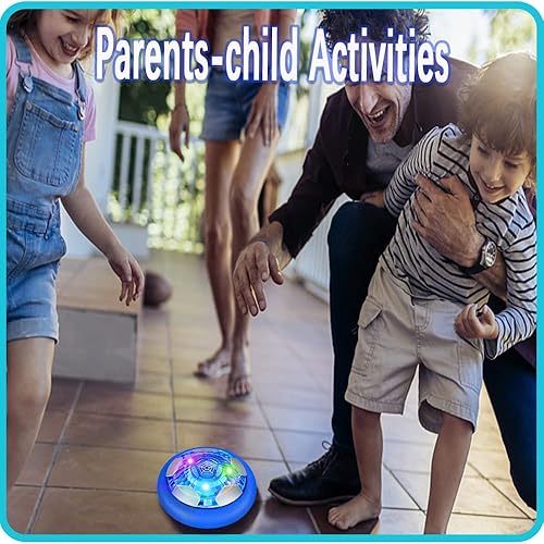 Miniatura 4 de JRD&BS WINLAir - Balón de fútbol flotante con luces LED - Juguetes de fútbol con batería y parachoques de espuma suave para jugar en