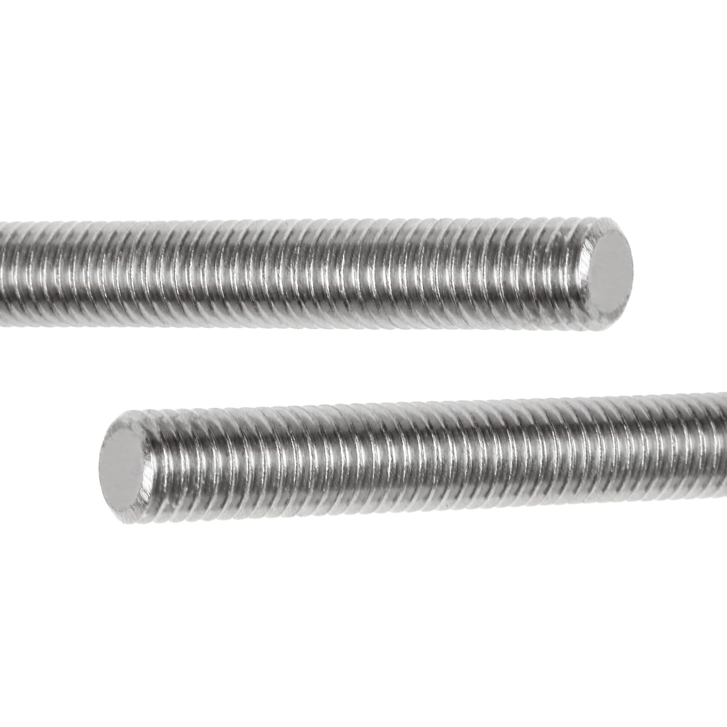 M8x250mm Fully Threaded Rod M8-1.25 2 Pcs Thread Rod 304 Stainless 10" Length Steel Right Hand Threads Metric Threaded Rod All Threaded Rod Studs