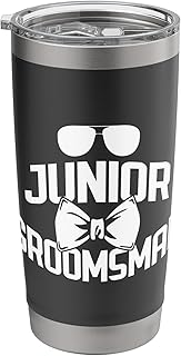 Junior Groomsman - Wedding Party Gifts - Cool Sunglasses Stainless Steel Insulated Tumbler