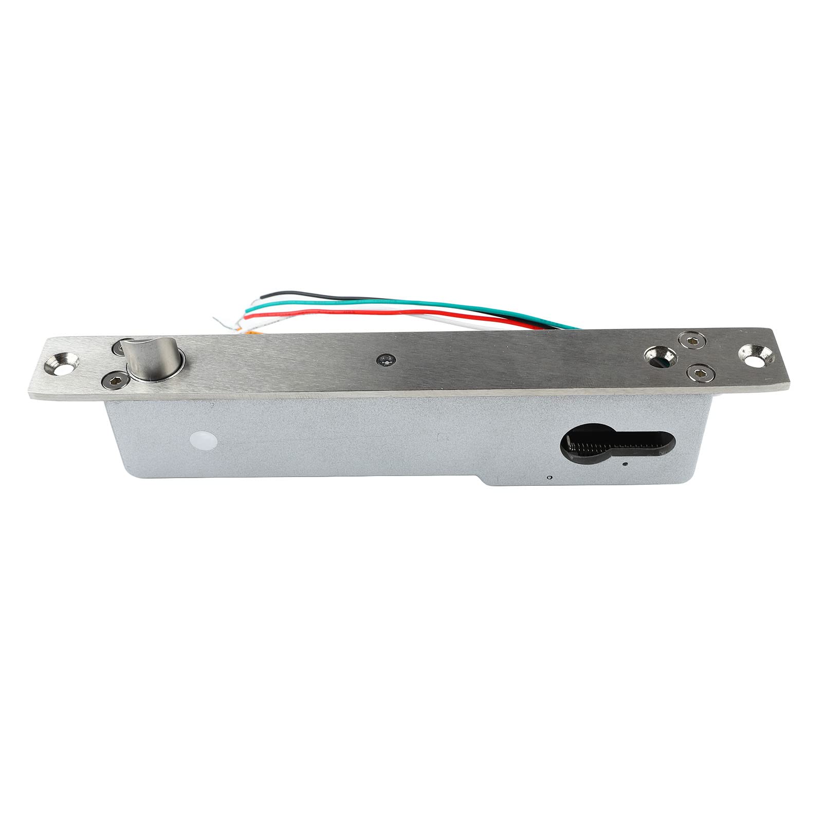 Perno de Embutir Eléctrico, Retardo Ajustable, Resistente a Altas Temperaturas, Resistente a los Golpes, Cerradura de Perno Eléctrico, Apariencia Exquisita para Puerta de Metal