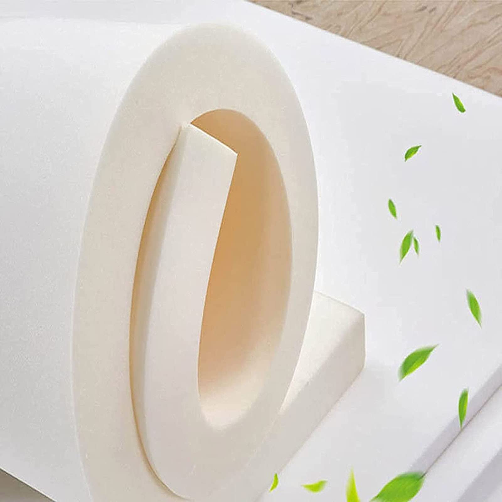 Fodera per Cuscino per Panca con Cerniera Nascosta Imbottitura Ispessita Cuscino per Sedile Lungo per Panca Cuscino per Sedia a Dondolo per Giardino Esterno Impermeabile (Rosso, 100 * 45 * 5
