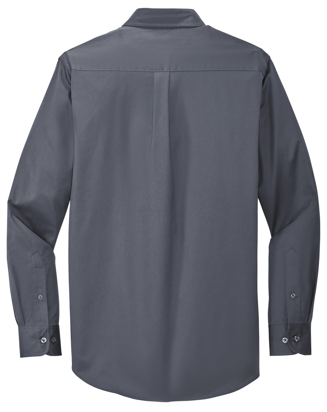 Camicie da uomo a maniche lunghe resistenti alle pieghe di facile manutenzione in regolare, grande e alto