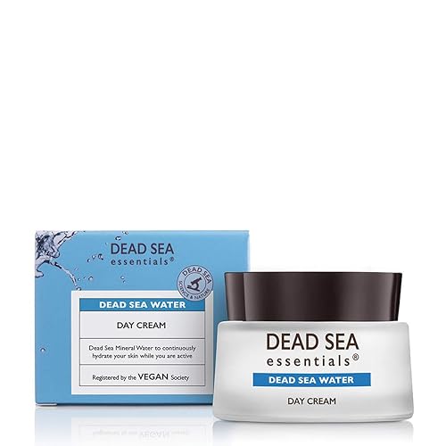 Miniatura 2 de Dead Sea Essentials Crema de día de agua para la cara, hidratante para mujeres, libre de crueldad, 1.69 onzas líquidas, 1.7 fl oz