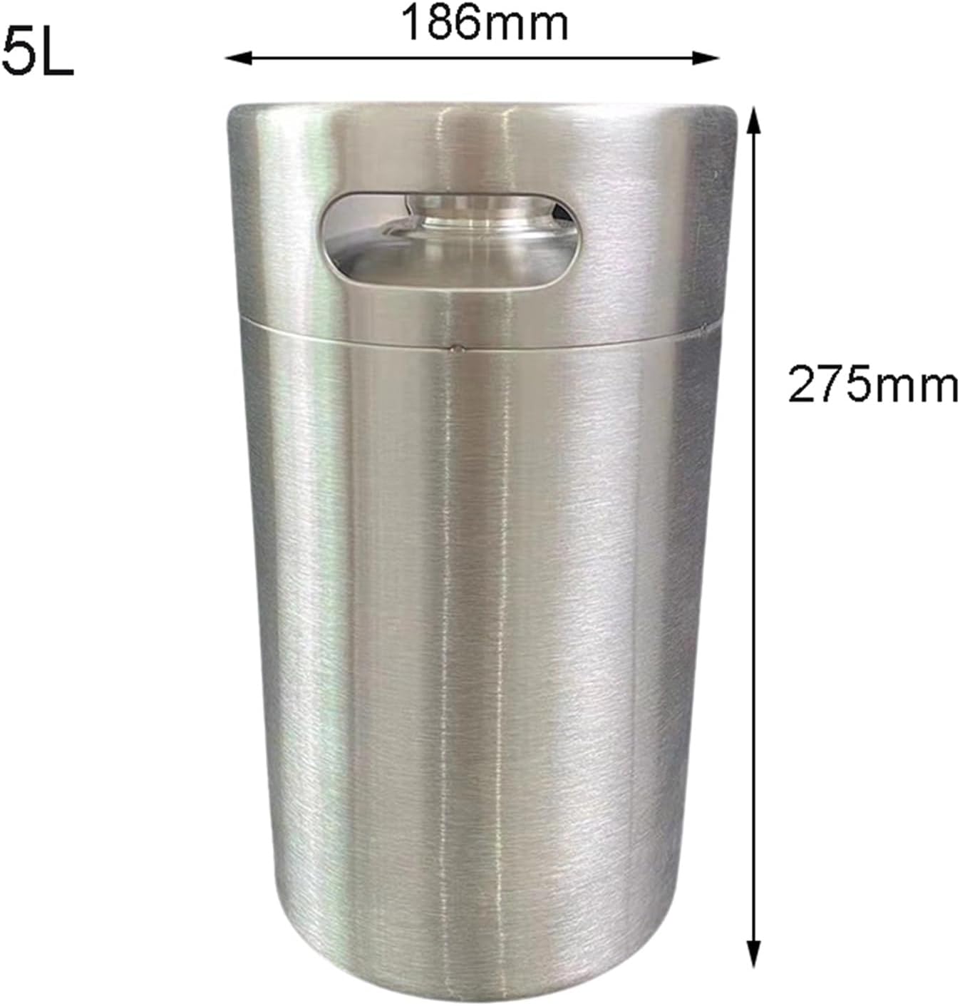 ビール樽 ミニビール樽 ビールサーバー 5L ステンレス鋼 ビール