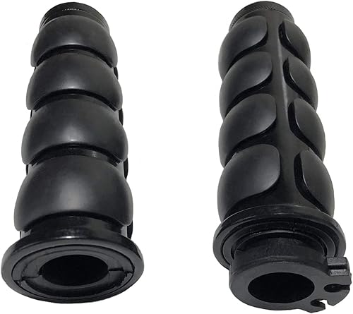 Miniatura 5 de MOTLTECH Empuñaduras de mano antideslizantes de 1 pulgada (0.984 in) con asistencia de acelerador para Harley Yamaha Kawasiki Suzuki Cruisers