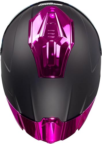 Miniatura 4 de Crown Racing Cascos de motocicleta, casco de moto de calle de cara completa, aprobado por DOT model-LW600