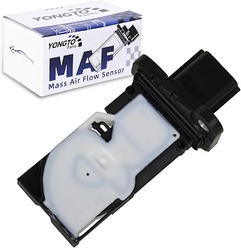 Mass Air Flow Sensor Meter MAF 22680-5RB0A Compatible with Nissan Altima Pathfinder Frontier Juke Sentra Maxima Versa Murano, Infiniti QX60 Replace OE AFH60M-48 2505059 22680-BV80B