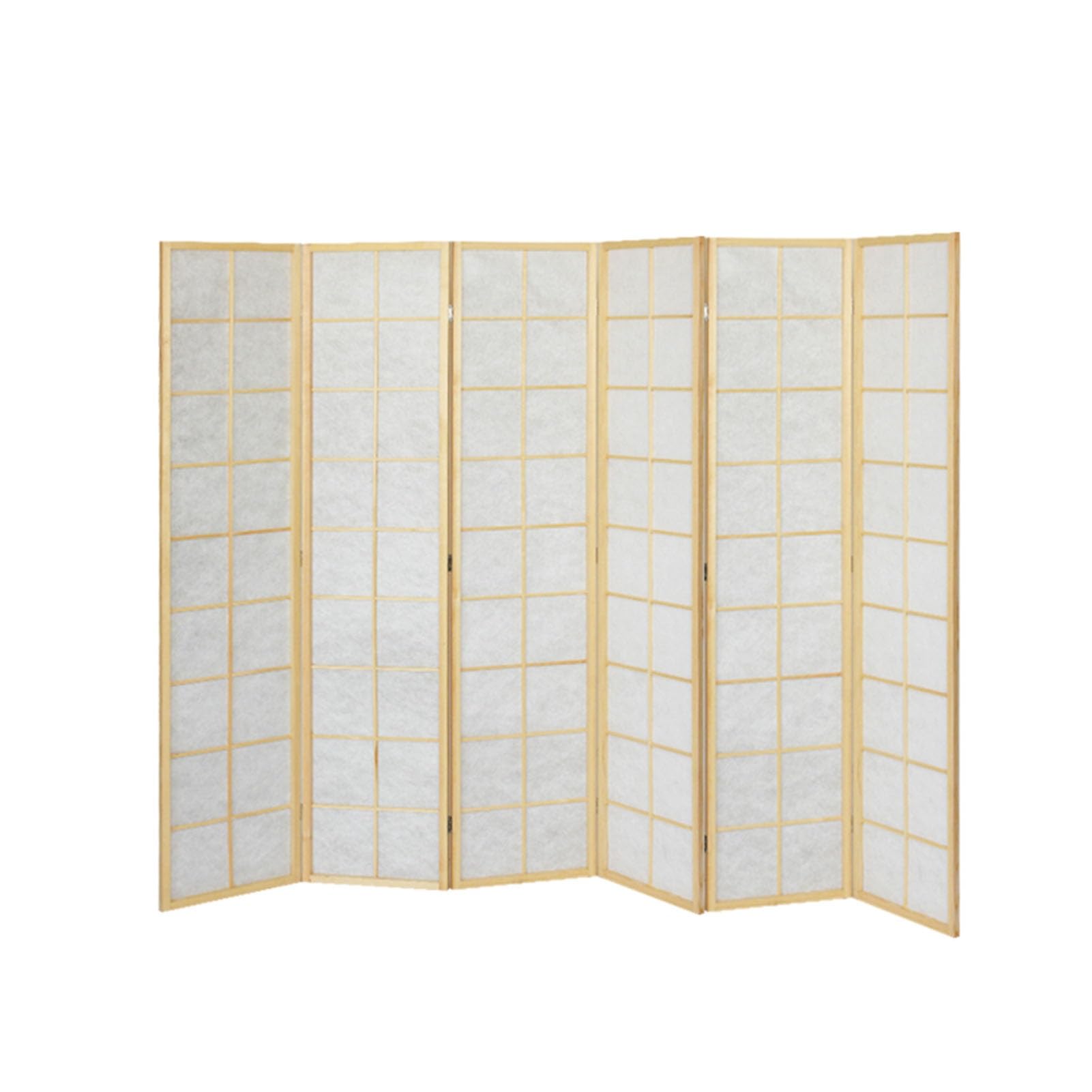Séparateur De Pièce À 6 Panneaux De 150 Cm De Haut, Paravent Mural Pliant, Protection De Séparation De Confidentialité en Bois for Salon, Chambre À Coucher, Bureau (Color : Black, Size : W40xH150/6p