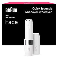 Braun Face Epilatore Viso Donna con Rifinitore di Precisione, FS1000 Bianco